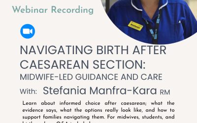Navigating birth after caesarean: midwife-led guidance and care
